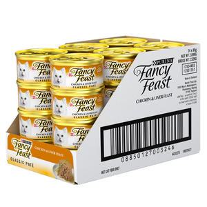 팬시피스트 화이트라벨 고양이 주식캔 치킨간 85g x 24개