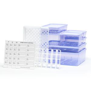 데일리블룸 냉동실 밀폐용기 냉동밥 보관 반찬통 냉장고 정리 용기 첫정리세트 (13P)