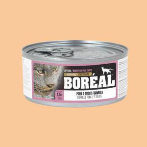 보레알 캣 돼지고기 + 송어 80g