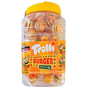 트롤리 미니 버거 모양 젤리 900g (10g x 90개)