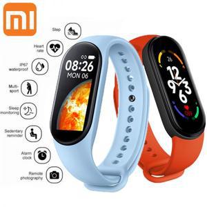 스마트 워치 손목 밴드 Xiaomi M7 Smart시계 심박수 혈압 MI 남자 팔찌 혈액 산소 방수 6
