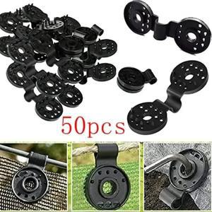 50/100Pcs 그늘 천 클립 패브릭 클램프 메쉬 커버 용 그로밋 정원 뒷마당 온실 해결사의 선 스크린