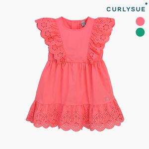[CURLYSUE] 컬러링 아일렛원피스 CPM1GAOP03 [여름]