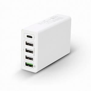 넥스트유 USB 5포트 QC3.0 멀티 고속 충전기 NEXT-QTC605 (인증판매)