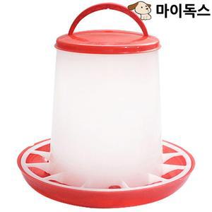 (닭안경 핀타입(중)20P) 닭 모이통 물통 병아리 자동 사료통 먹이통 1.5kg/병아리먹이통/자동닭모이통/닭밥