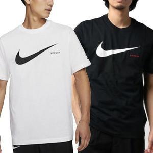 매장정품 나이키 더블 스우시 숏슬리브 남녀 공용 반팔티셔츠 NSW 크루 클럽 스탠다드 C253