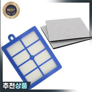 세척  1PCS 먼지 Hepa 필터 H12 + 필립스 호환 일렉트로룩스 AEG 진공 청소기 교체 부품 용 면