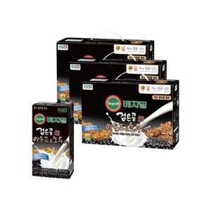 정식품 베지밀 아몬드 호두 검은콩 두유 190ml, 72개