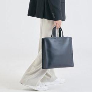 내셔널 퍼블리시티 PASADENA LX  가죽 크로스 토트백 N215UBTT06BK0FR