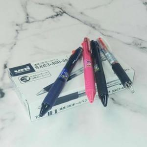 문구반점 0.38mm 3색 유성볼펜..유니 제트스트림 멀티펜 1다스