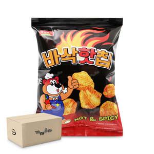 영양 바삭핫칩 22g (1박스-40개) 소비기한 25.08.22 매콤한 감자칩