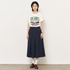 UNISEX DEARS 루즈핏 반팔티 [WHITE] / SBE2U01013-WOMAN
