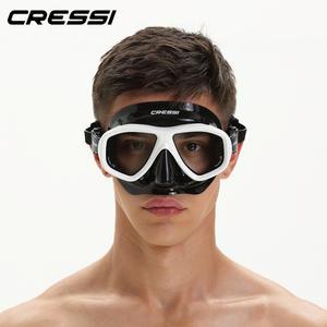 Cressi ICON 프리다이빙 마스크 스쿠버 다이빙 스노클링 여성 저용량 남성 전문 수영 다용도 성인용