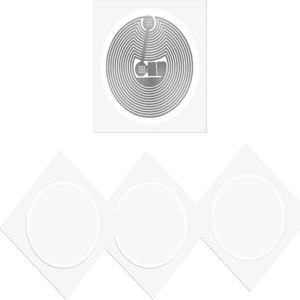 50 PCS F08 MIFARE 클래식 1K 태그 RFID 스티커 NFC 스마트 Mifafre ISO 14443A 13.56 MHz MF1 자체 접착
