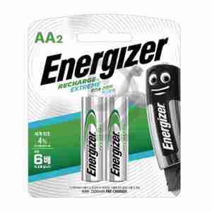 충전건전지 AA 2300MAH 2개입 AA건전지 충전용전지 충전배터리