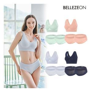 벨레즈온 데일리 파스텔 심리스 브라팬티 4세트세컨팬티 4종 821843
