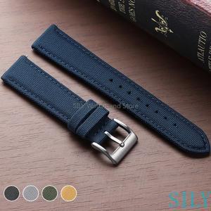 세일클로스 시계줄 프리미엄 양면 스트랩 방수 나일론 퀵 릴리즈 팔찌 20mm 스포츠 손목밴드
