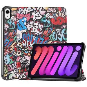 아이패드프로케이스 호환 아이패드미니케이스 iPaD Mini 7 케이스 2024 Pro TrifolD PU Leaher 스탠드 태블