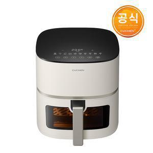 [공식]쿠첸 전자식 에어프라이어 5L 아이보리 COV-C050I /공기순환시스템/자동레시피모