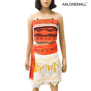 모아나 코스튬 의상 AALONEMALL 체육대회 반티 졸업사진컨셉 어린이 공주 드레스 디즈