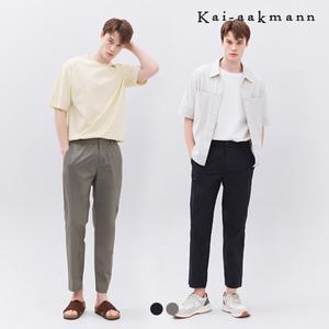 [카이아크만]남성 페이퍼터치 테이퍼드팬츠(HKSMCNT101P)