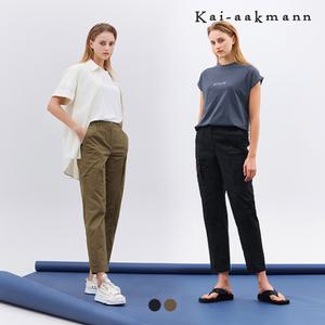 [카이아크만]여성 페이퍼터치 테이퍼드팬츠(HKSMCNT501P)