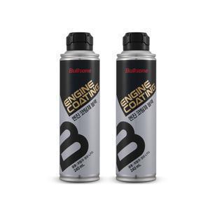 [혜택가15,330원]불스원 엔진코팅제 블랙 240ml 엔진오일 첨가제, 2개
