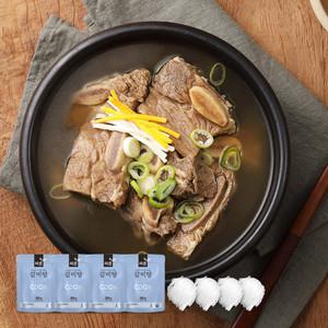 바른 갈비탕 500g 4팩 + 당면 4개