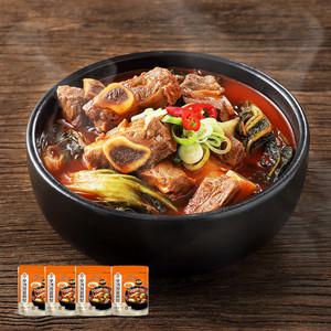 바른 우거지갈비탕 500g X 4팩