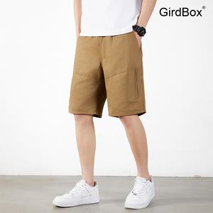 남자반바지 여름 냉장고바지 GirdBox 면반바지 편한 5부 작업복 남성반바지