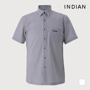 [INDIAN] 써커 프린트 반팔셔츠_MITNSYM3121