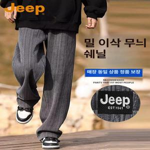 JEEP 남성 캐주얼 청바지 카고바지