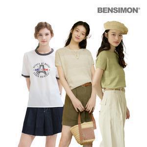 [벤시몽外] 프렌치감성 브랜드 SS특별전 티셔츠/원피스/반팔니트/반팔가디건/팬츠