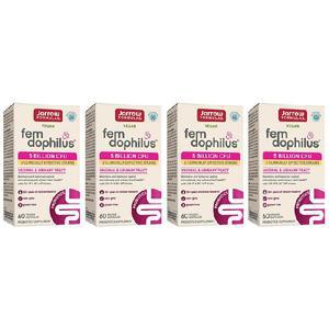4개 Jarrow Formulas 자로우포뮬러스 여성유산균 펨도피러스 50억 60정