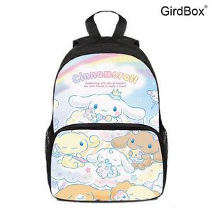 3D 신제품 산리오 시나모롤 책가방 GirdBox 학생 청소년용 백팩