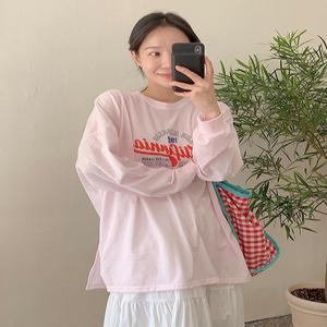 썸머캘리 루즈핏 긴팔 (3color)