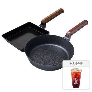 도루코 헤이즐 IH 2종(프라이팬 28cm + 계란말이 21cm)