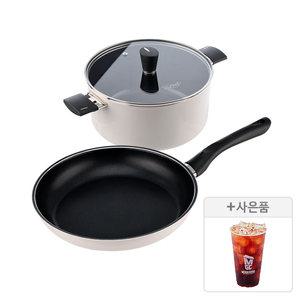 도루코 에델스타인 IH겸용 2종세트 (양수냄비20cm+프라이팬24cm)
