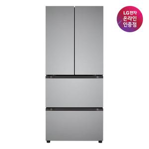 [혜택가 164만] LG 디오스 오브제컬렉션 스탠드형 김치냉장고 Z403MPSF53 402L