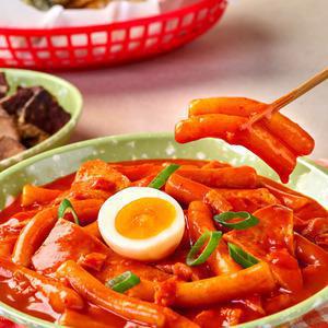 [대한떡볶이] 무가 들어간 국가대표 대한떡볶이 4팩 세트 (보통맛/매운맛)