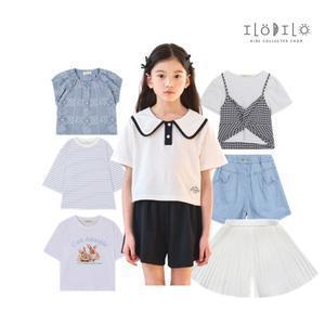 [일로딜로] 우리아이 여름 데일리룩은 여기!  상하세트/청바지/맨투맨/반팔/자켓/스커