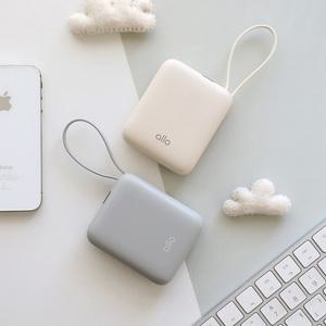 알로코리아 큐브 미니 초고속충전 일체형 보조배터리 35W 10000mAh 1001PPS