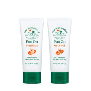 퍼트 온 수분진정 선크림 70ml 2개