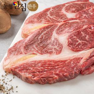 농협안심한우 1등급  냉장 등심 500g*2팩 1kg
