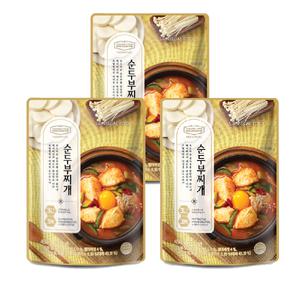 호텔컬렉션 에센셜 순두부찌개 450g x 3팩