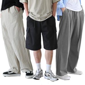 사 은 품 증 정 남자 트레이닝 반바지 5부 7부 쿨스판 버뮤다 텐셀 긴바지 빅사이즈 4