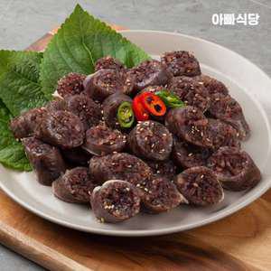 단독구매불가)맛있는 국민분식 찰순대 300g 1팩