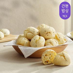 올바르고 반듯한 버터깨찰빵 생지 967g (30개 내외)