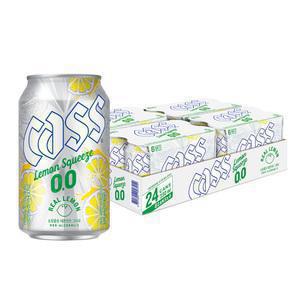 카스 레몬 스퀴즈 0.0 330ml 24캔