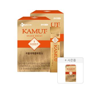 바이오코어 곡물과채콤부 카무트 효소, 30개입, 2개 + 증정 ( 카무트 효소, 14포, 1개